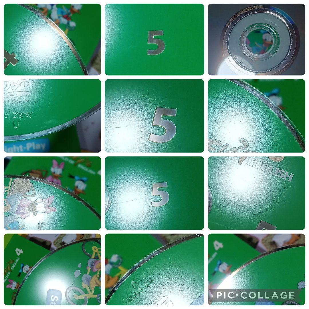 101‐⑤DWE ディズニー英語システム ストレートプレイDVD1〜12巻