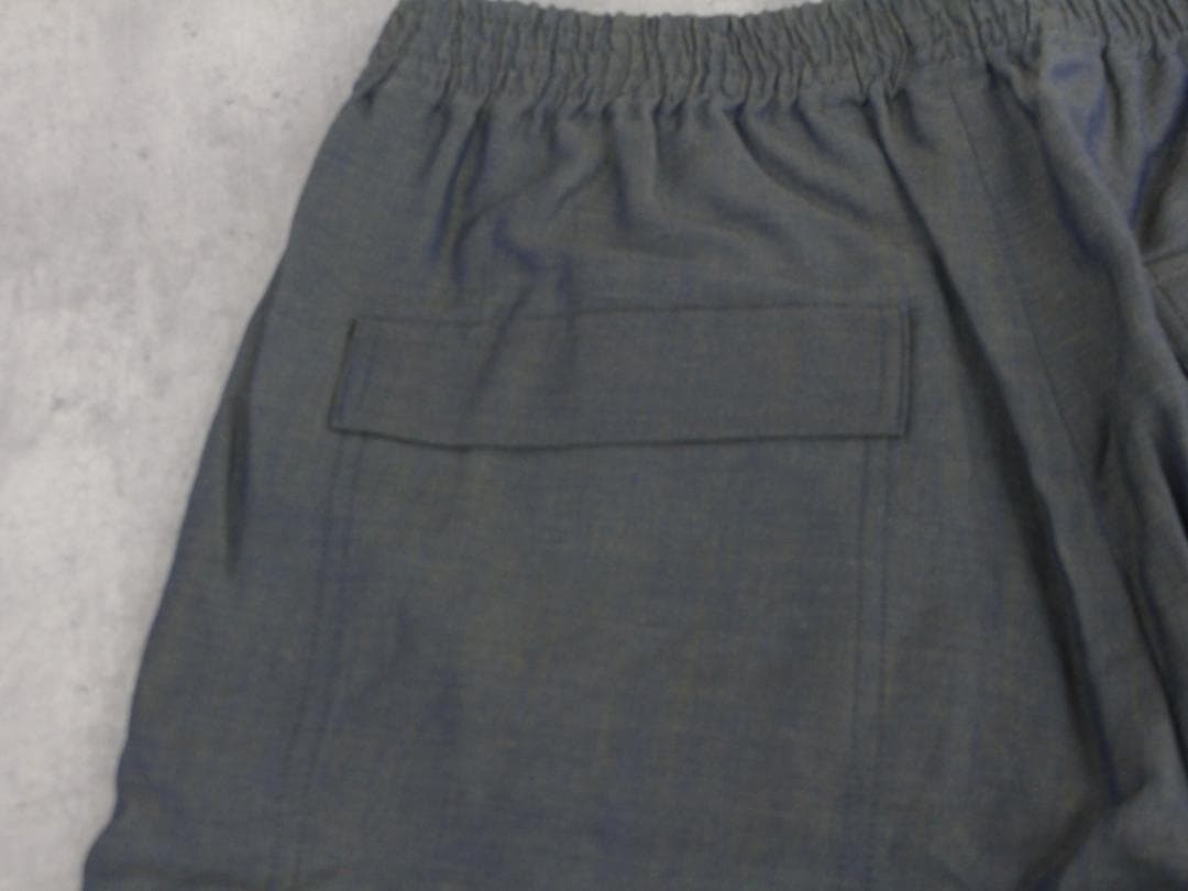 ▲美品 HERMESエルメス ショートパンツ フロントホック グレー