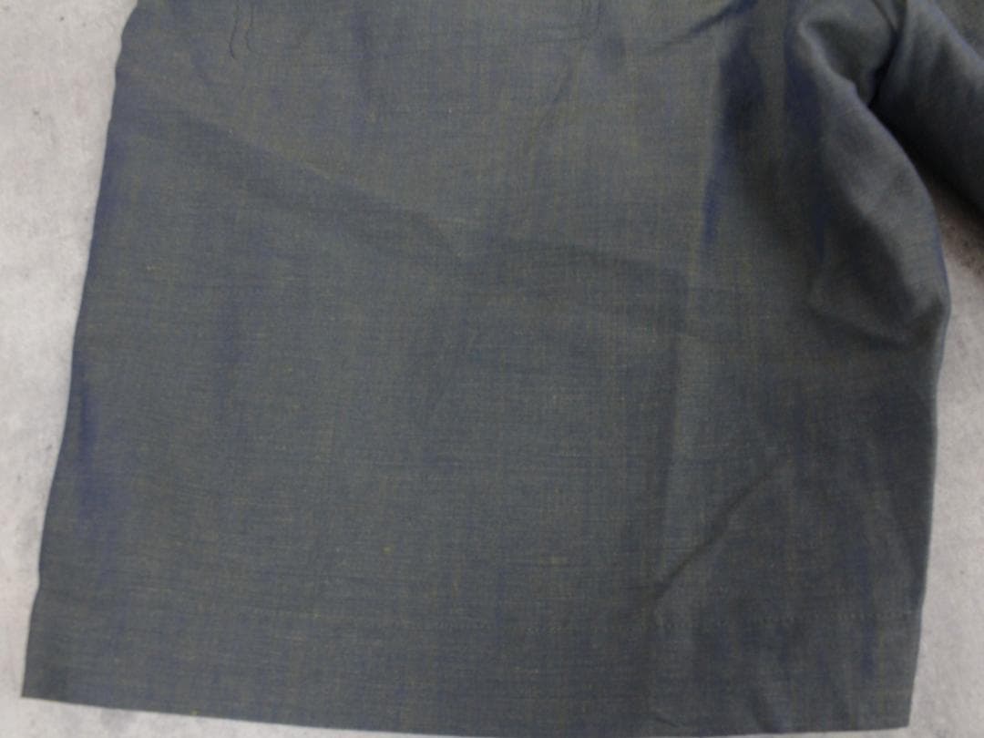 ▲美品 HERMESエルメス ショートパンツ フロントホック グレー