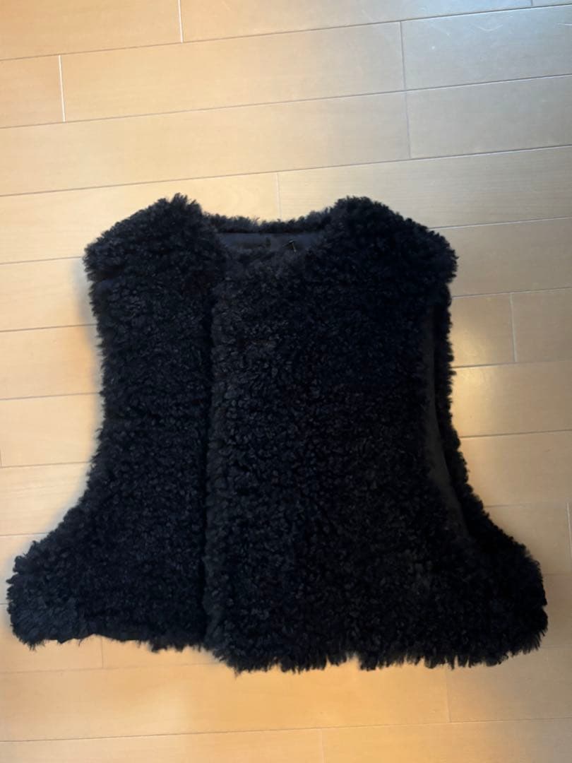 未使用HYKE/25 FAUX CROPVTクロップド ベストタグ付き新品