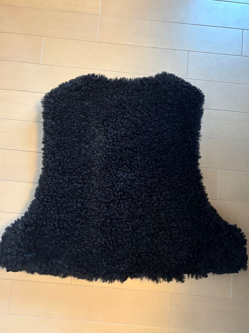 未使用HYKE/25 FAUX CROPVTクロップド ベストタグ付き新品