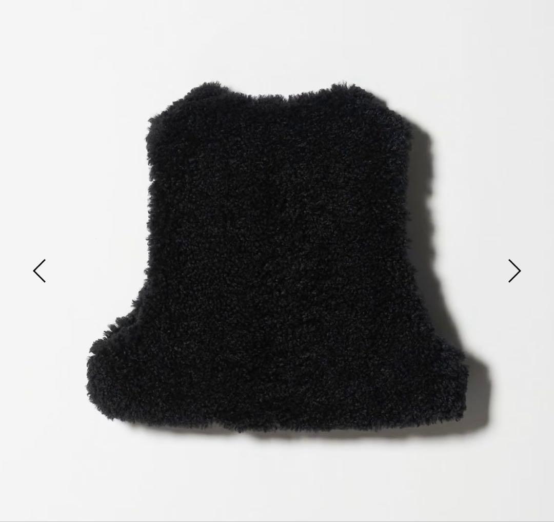 未使用HYKE/25 FAUX CROPVTクロップド ベストタグ付き新品