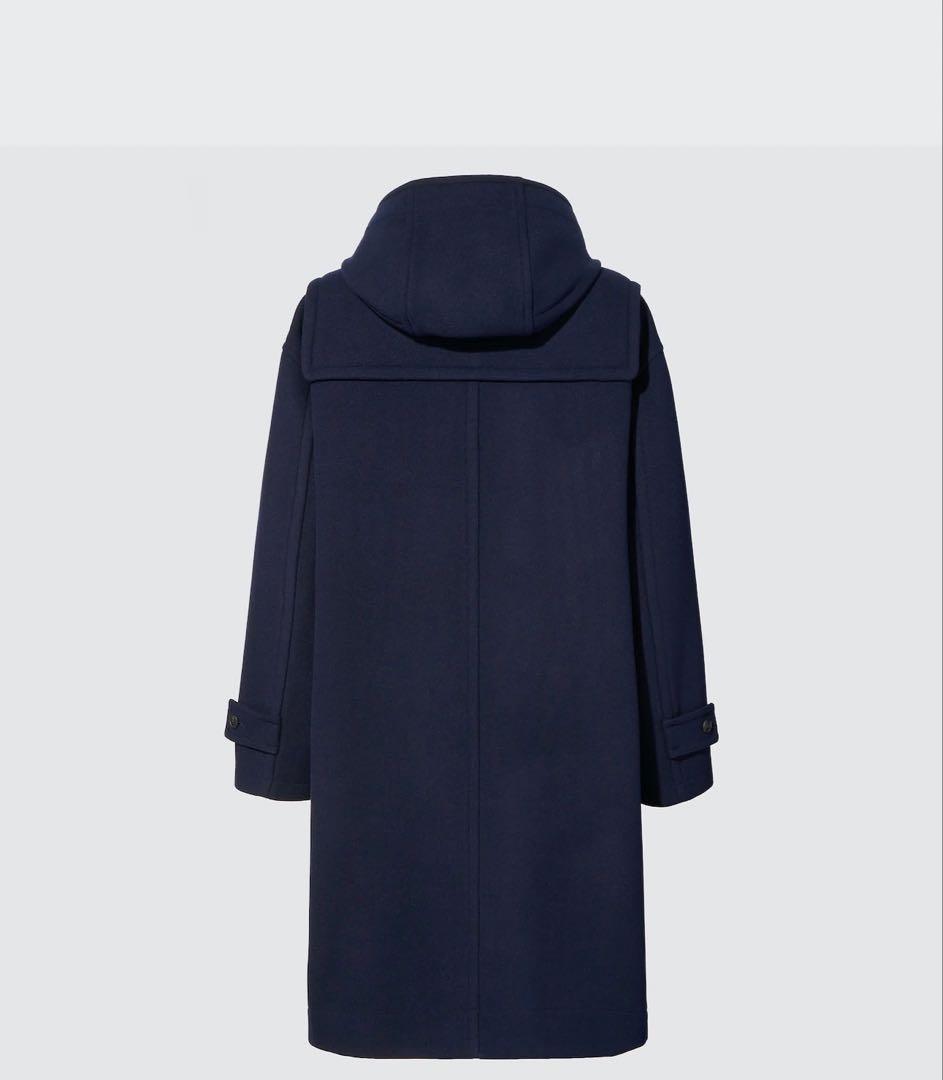 【美品】UNIQLO ユニクロ +J ウールオーバーサイズダッフルコート　XL