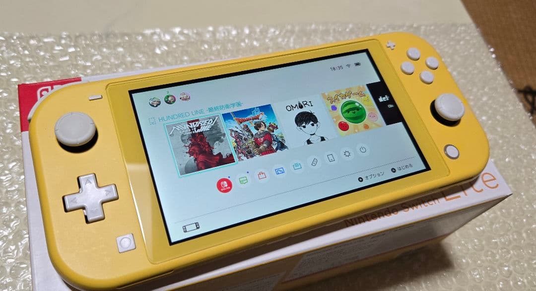 Nintendo Switch Lite イエロー【本体/ACアダプター/外箱】