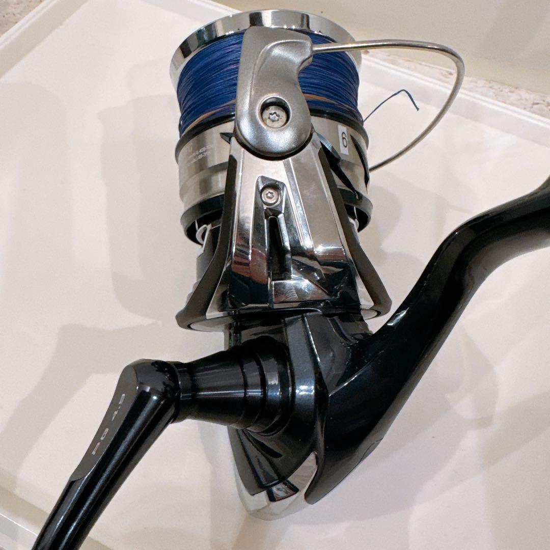 シマノ　21 ツインパワー　SW 14000PG + バリバス　6号ライン