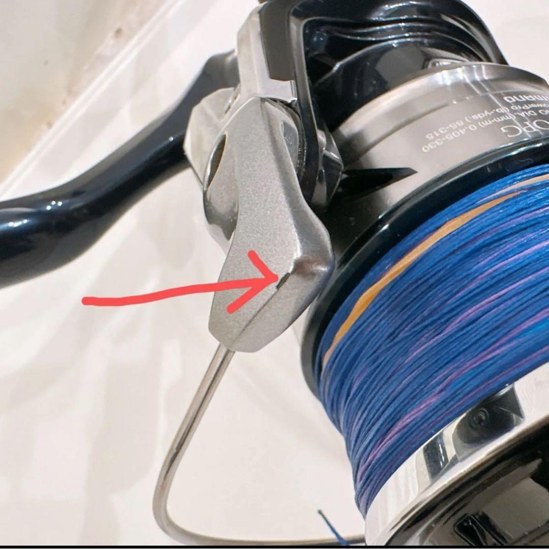 シマノ　21 ツインパワー　SW 14000PG + バリバス　6号ライン