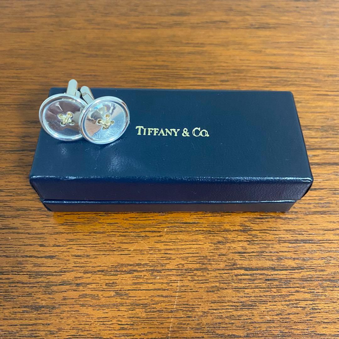 Tiffany コンビカフスボタン