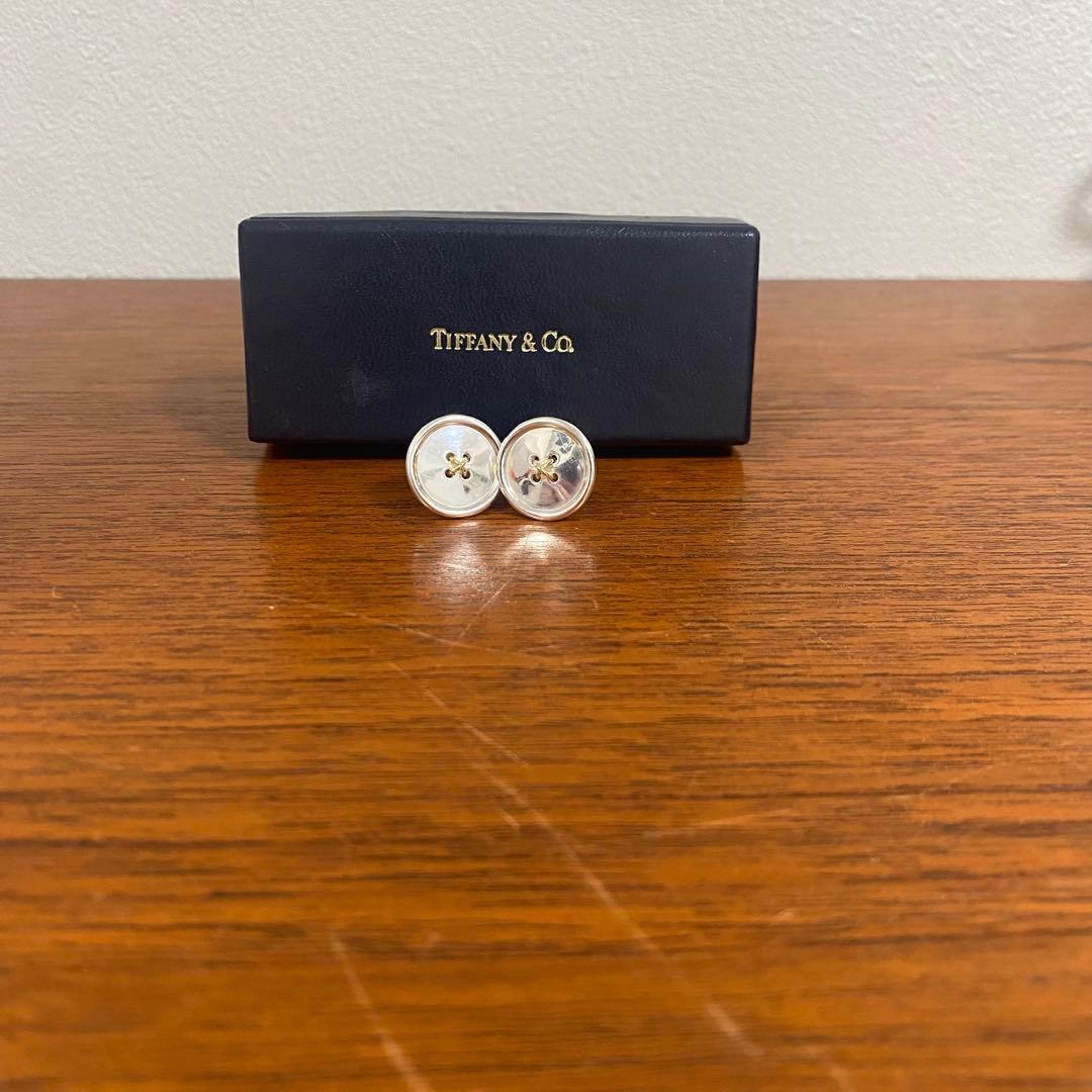 Tiffany コンビカフスボタン