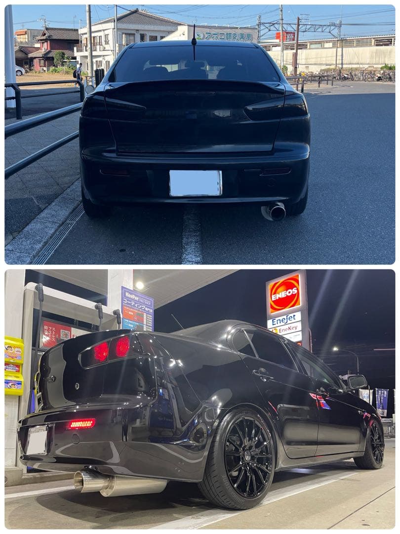 お*ん様 Fujitsubo ステンレス マフラー ギャランフォルティス