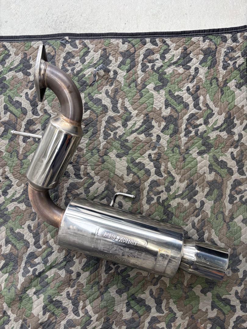 お*ん様 Fujitsubo ステンレス マフラー ギャランフォルティス