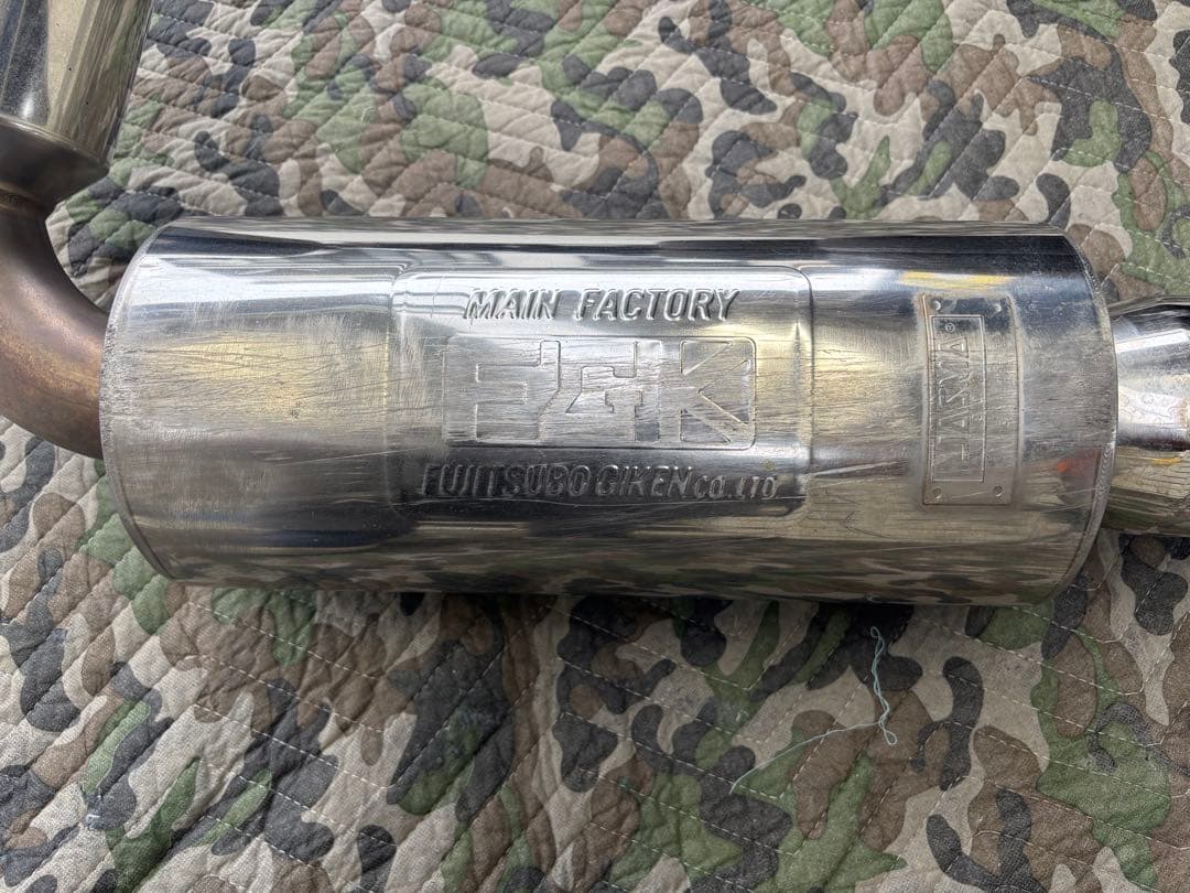 お*ん様 Fujitsubo ステンレス マフラー ギャランフォルティス