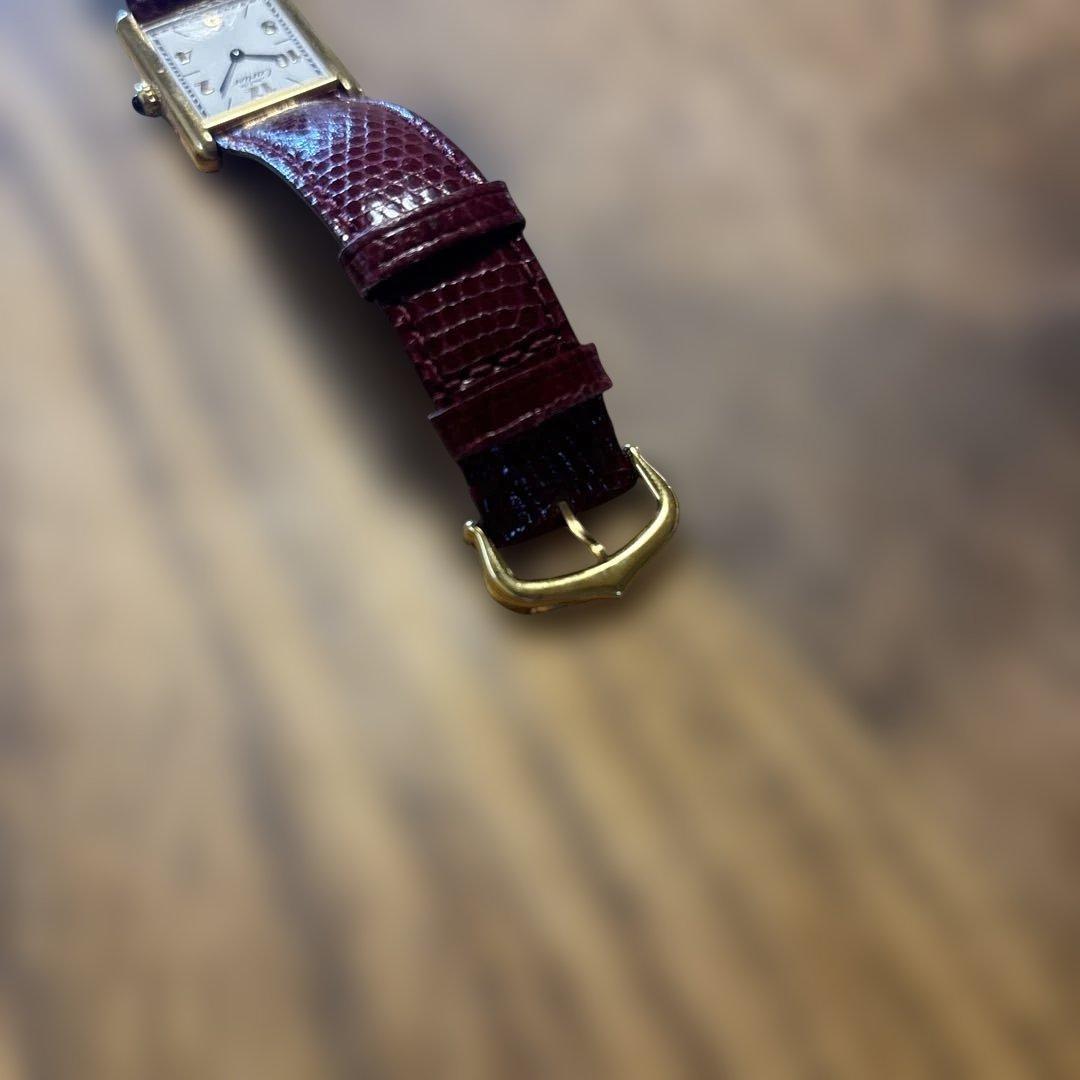 カルティエ CARTIER マストタンク SM ヴェルメイユ クォーツ