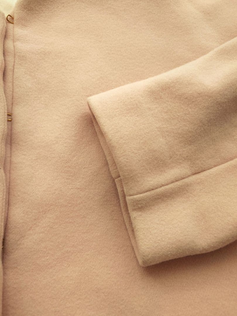 セブンテン バイ ミホカワヒト ダブルフェイスショートコート ピンク M