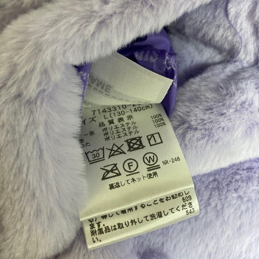 新品 ANNA SUI mini ネコエコファーリバーシブルアウター Lサイズ