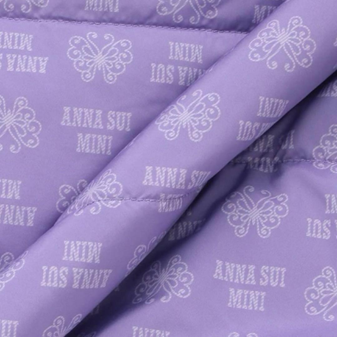 新品 ANNA SUI mini ネコエコファーリバーシブルアウター Lサイズ