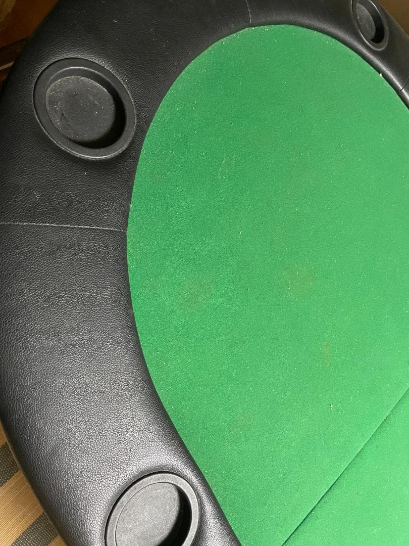 ポーカーテーブル ポータブル3つ折り