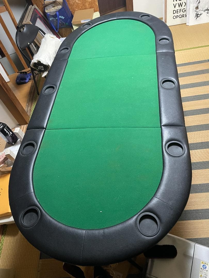 ポーカーテーブル ポータブル3つ折り