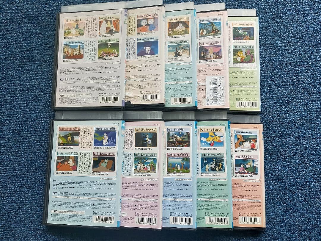楽しいムーミン一家 全20巻 冒険日記 全7巻 ＤＶＤ 計全27巻 レンタル落ち