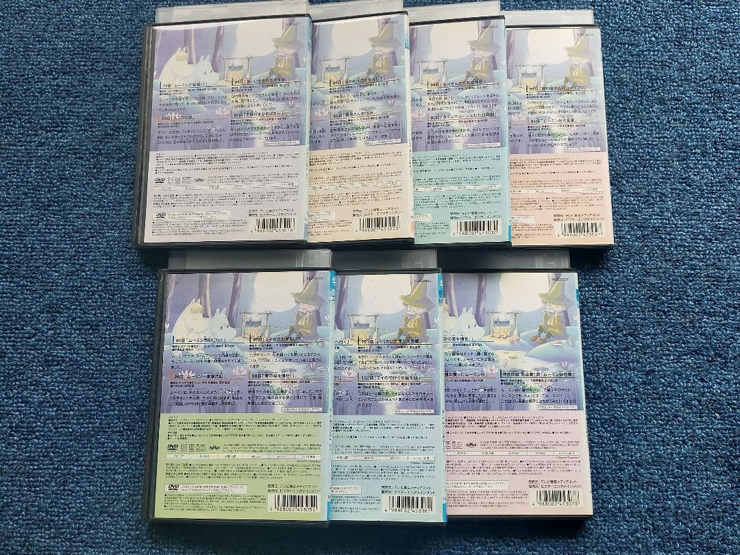 楽しいムーミン一家 全20巻 冒険日記 全7巻 ＤＶＤ 計全27巻 レンタル落ち
