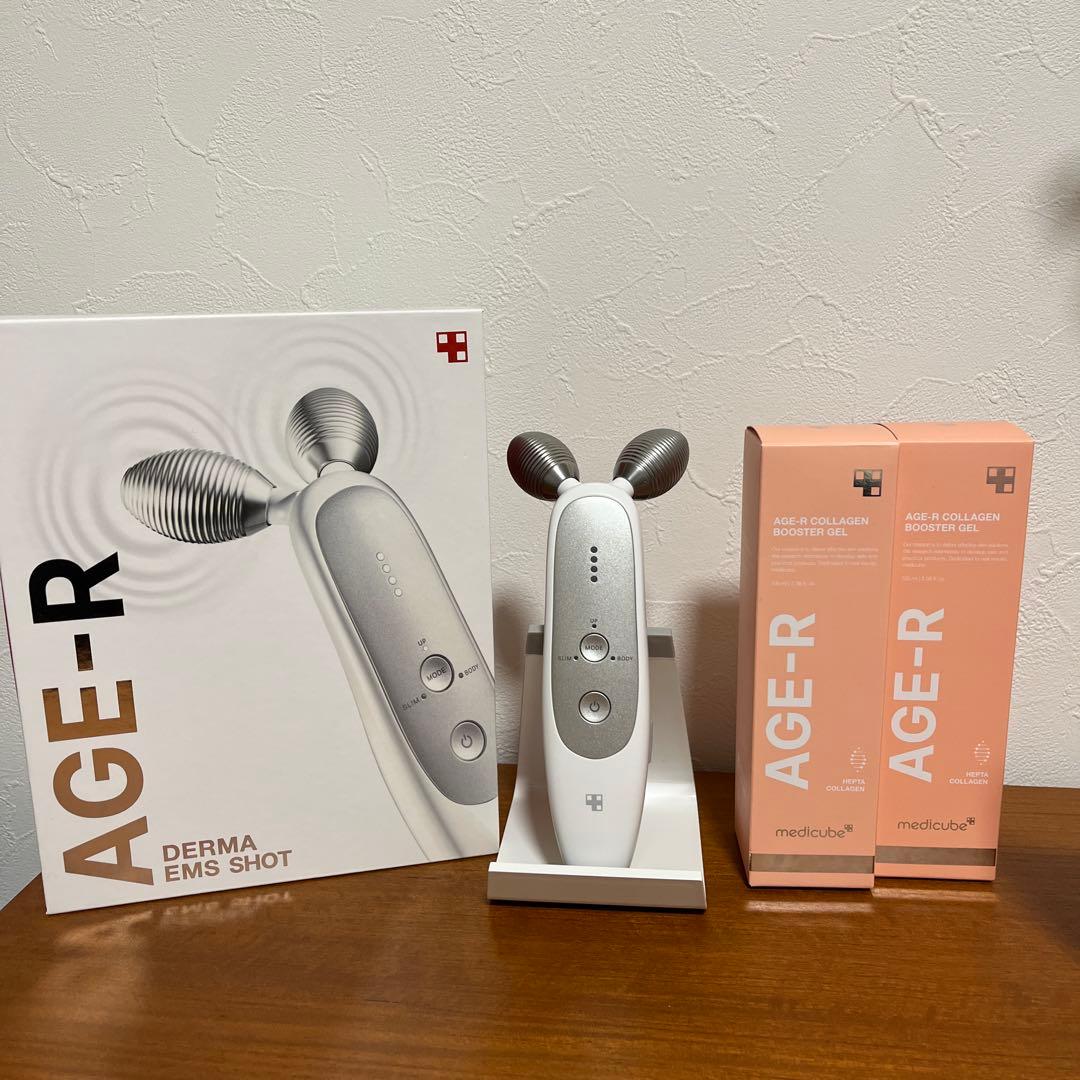 MEDICUBE AGE-R DERMA EMS SHOT リフトアップ　美顔器