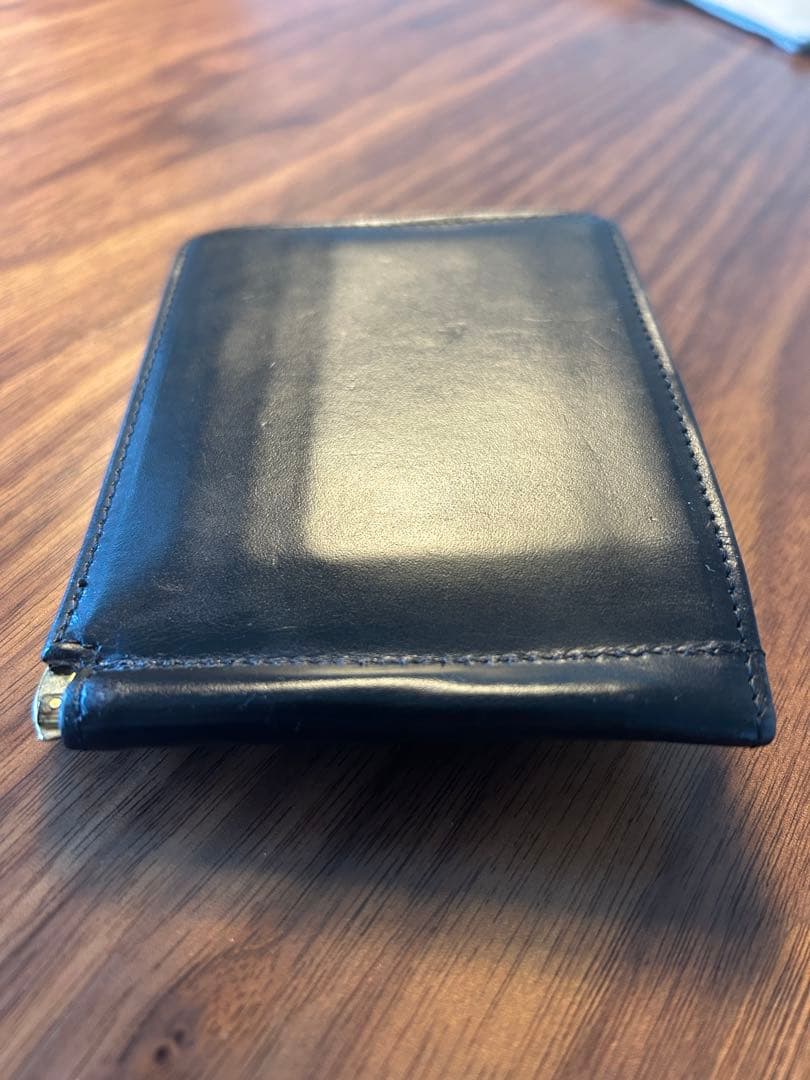 【極美品】GLEN グレンロイヤル マネークリップ レザー 小銭入れ付