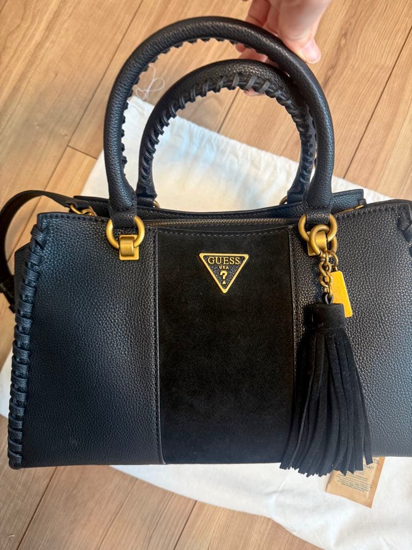 Guess ２way レザーショルダー＆ハンドバッグ【新品】