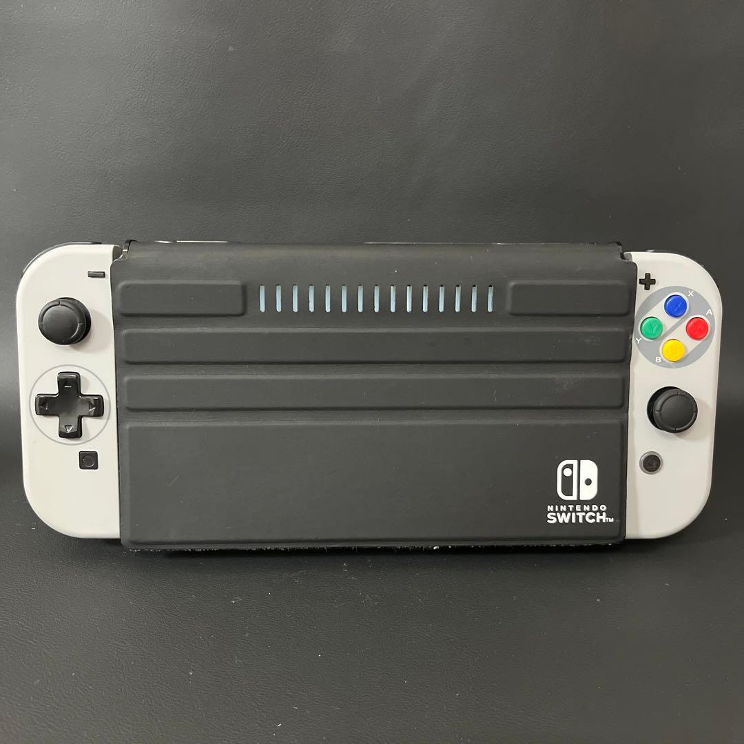 【スーファミ仕様/カバー＆ストラップ付/未対策機】Switch ジョイコンセット