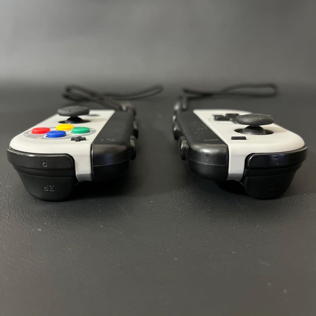 【スーファミ仕様/カバー＆ストラップ付/未対策機】Switch ジョイコンセット