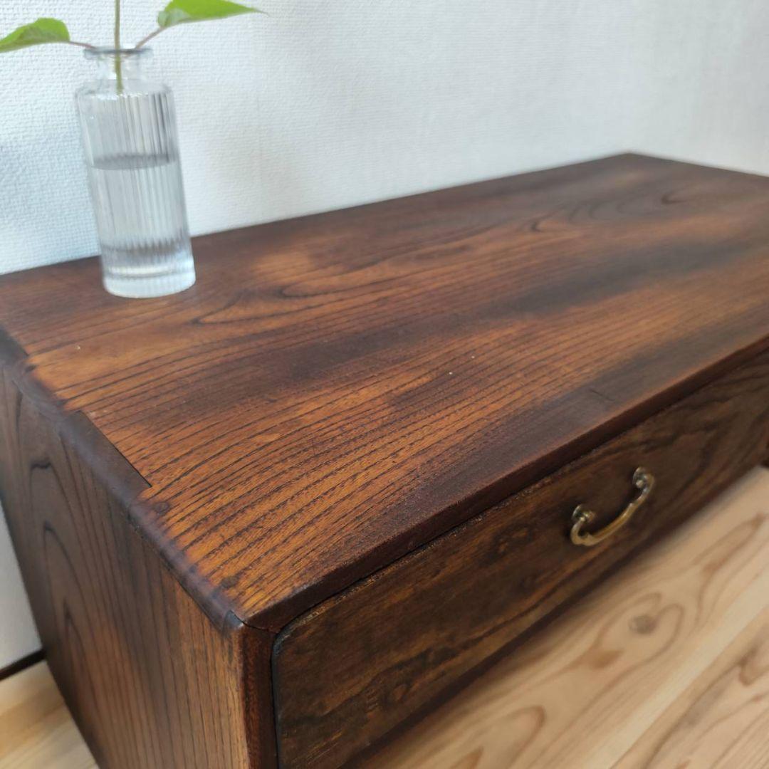 和モダン　魅力あふれる　レトロ　文机　昭和　木製　アンティーク