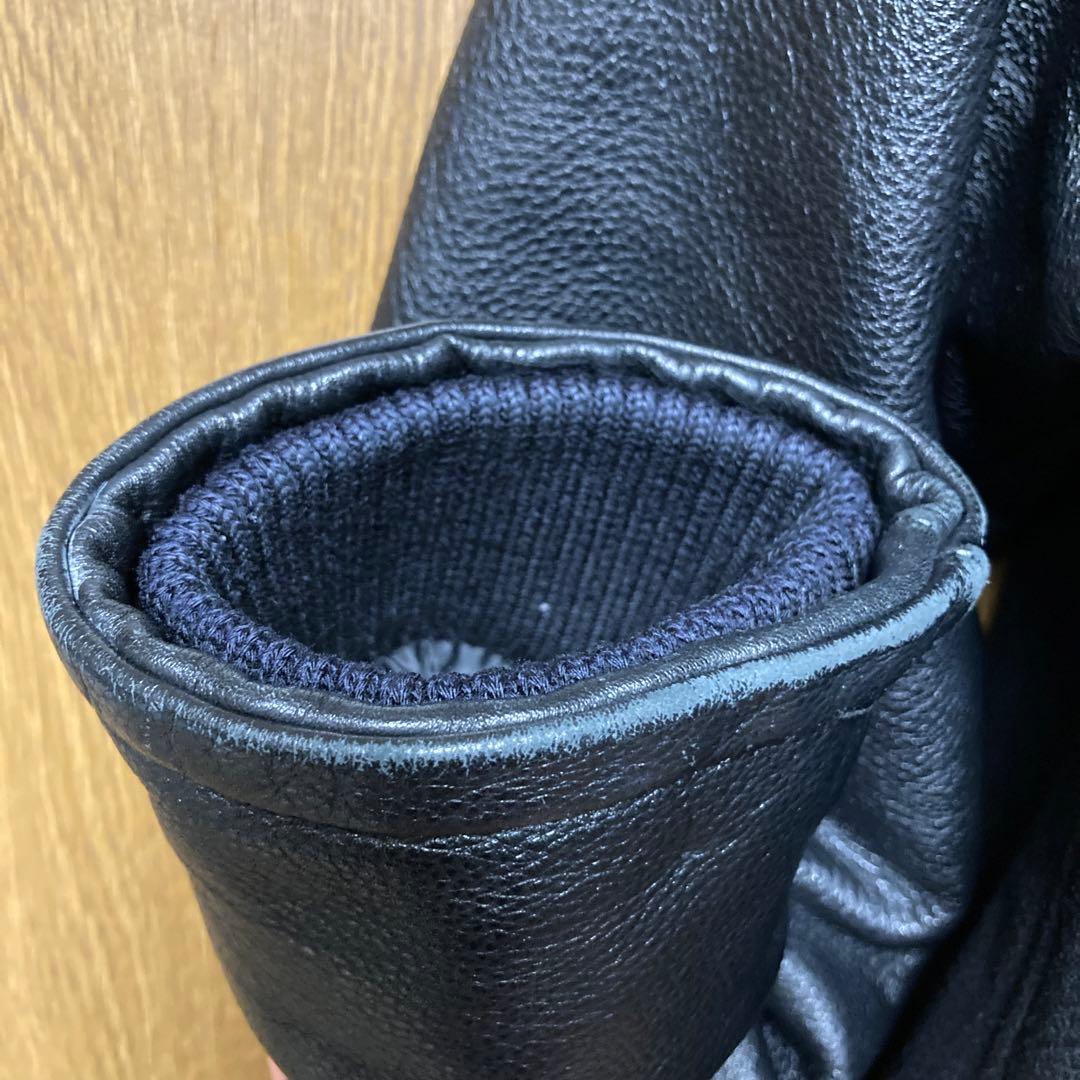 ANOTHER HEAVEN スタジャン 牛革 L