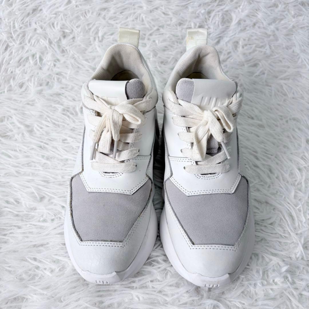 UNITED NUDE Space Kick Max 厚底スニーカー 白38