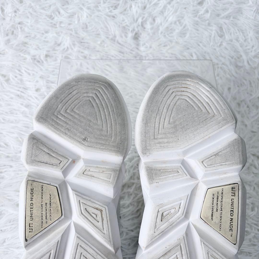 UNITED NUDE Space Kick Max 厚底スニーカー 白38