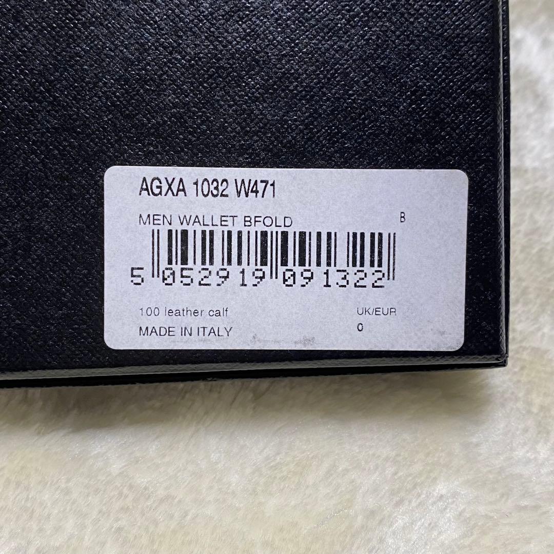 新品箱付き✨ポールスミス　二つ折り財布　札入れ　マウテンバイク　自転車　黒レザー