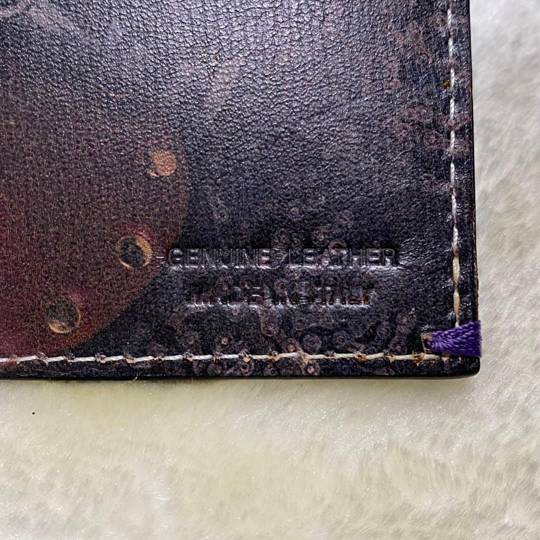 新品箱付き✨ポールスミス　二つ折り財布　札入れ　マウテンバイク　自転車　黒レザー