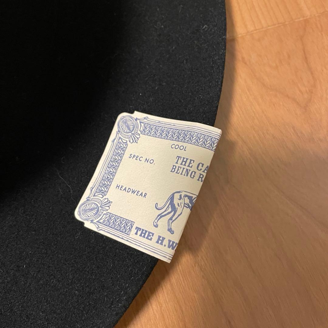 THE H.W DOG＆CO. TRAVELERS HAT サイズ34【未使用】