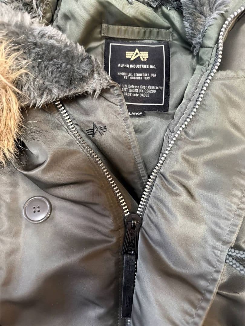 【タイムセール】正規品★ALPHA アルファ フライトジャケット