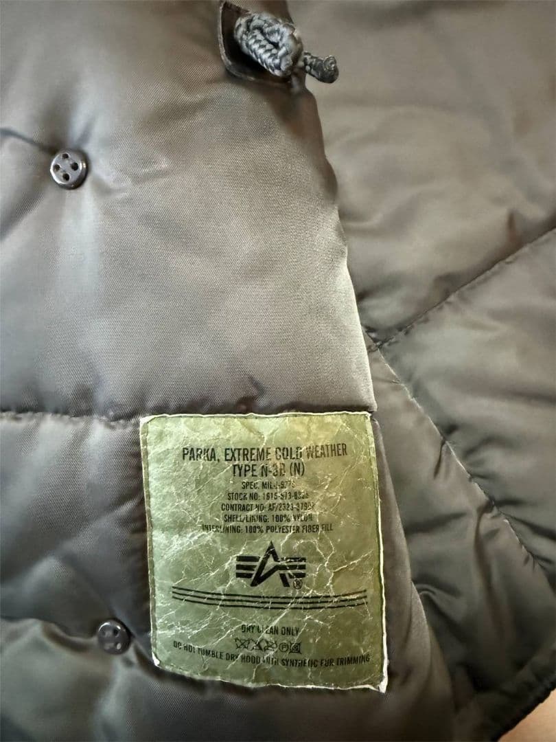 【タイムセール】正規品★ALPHA アルファ フライトジャケット