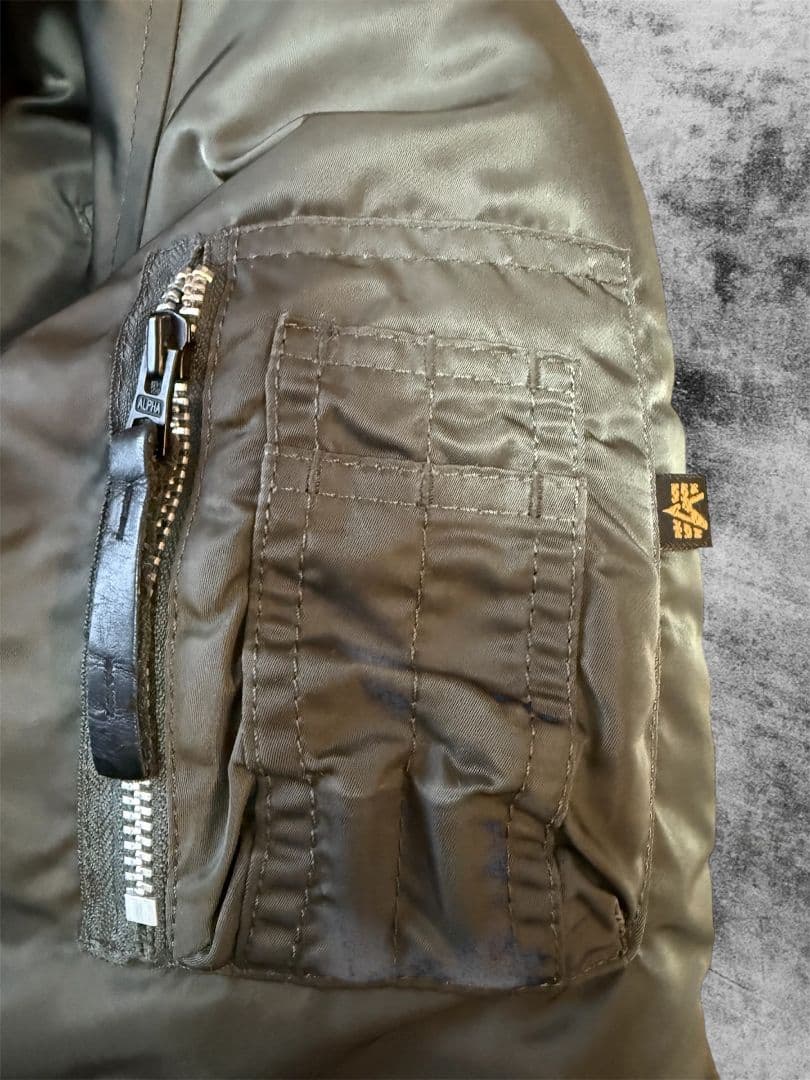 【タイムセール】正規品★ALPHA アルファ フライトジャケット