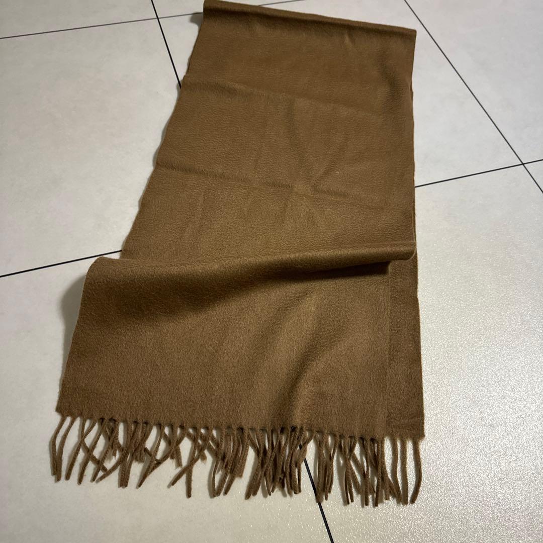 Louis Vuitton カシミヤマフラー ブラウン