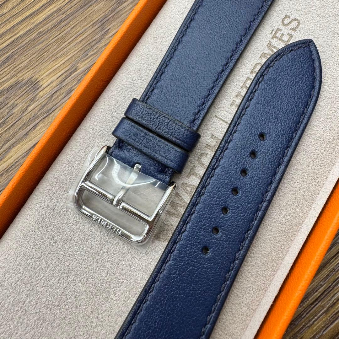 2229 未使用　Apple Watch エルメス　ネイビー　HERMES