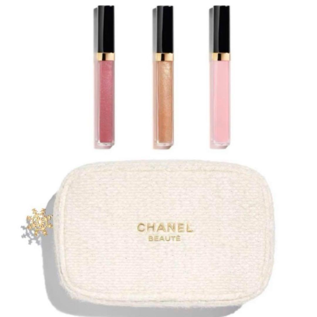 CHANEL ホリデーコレクション 2024 ルージュココグロストリオセット