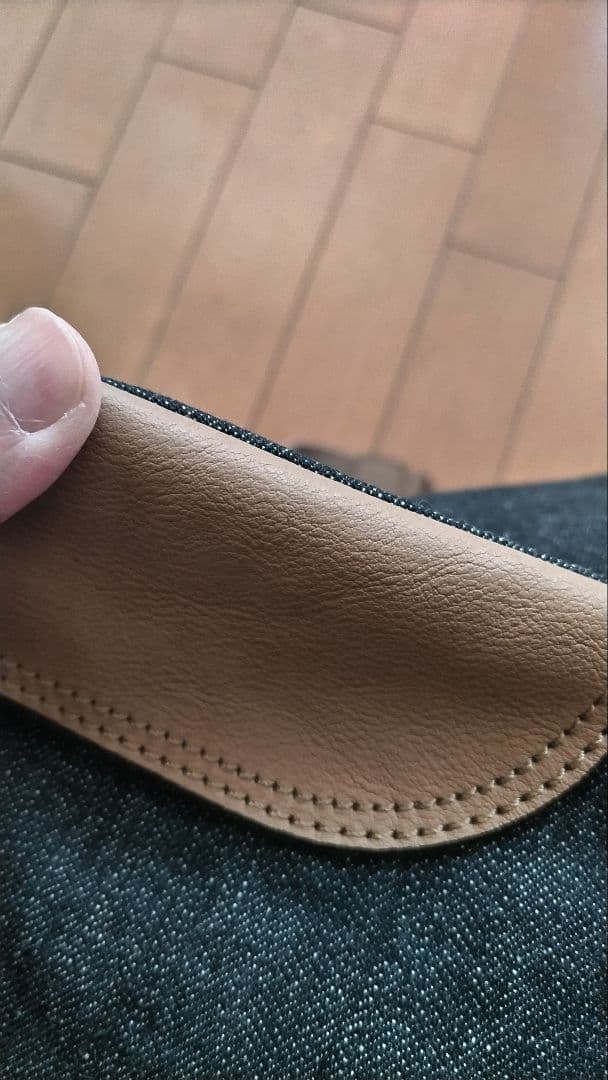 未使用☆バーバリーブルーレーベル　デニムトートバッグ