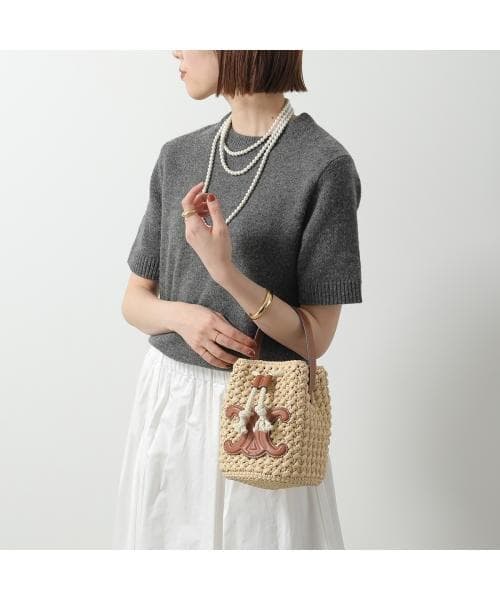 セリーヌ CELINE ティーンドローストリング かごバッグ