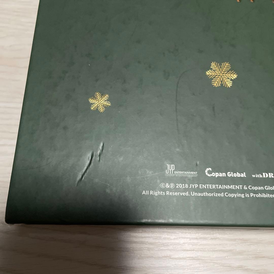 トゥワイスTWICE公式正規品モノグラフMerry&Happyトレカ、DVD付き