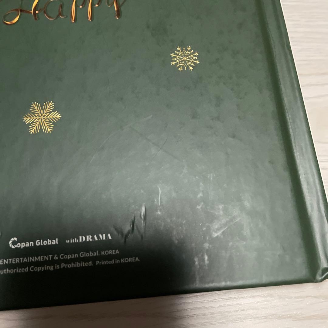 トゥワイスTWICE公式正規品モノグラフMerry&Happyトレカ、DVD付き