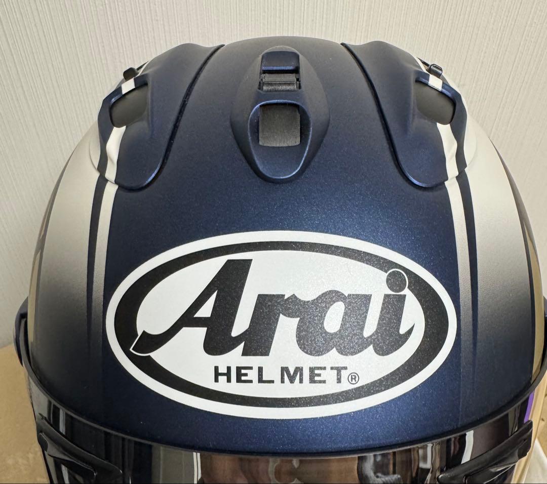 Arai VZ-RAM 鼓動2 青金　2りんかん限定モデル