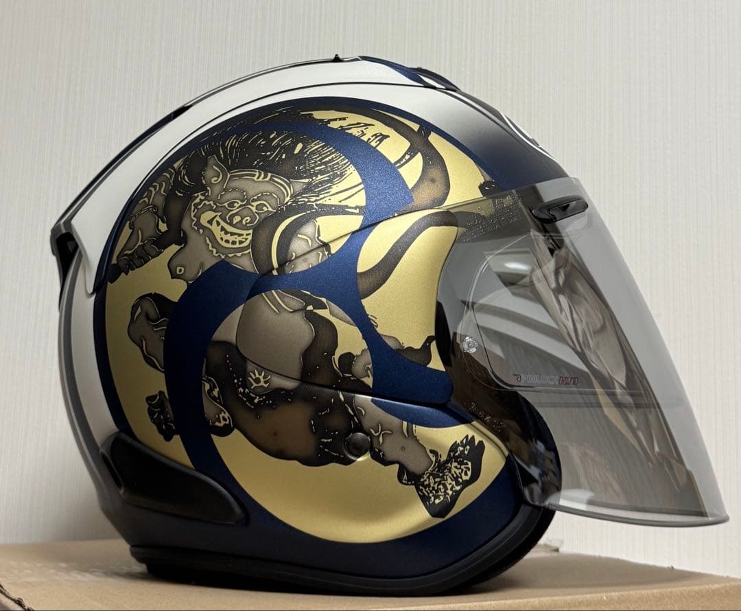 Arai VZ-RAM 鼓動2 青金　2りんかん限定モデル
