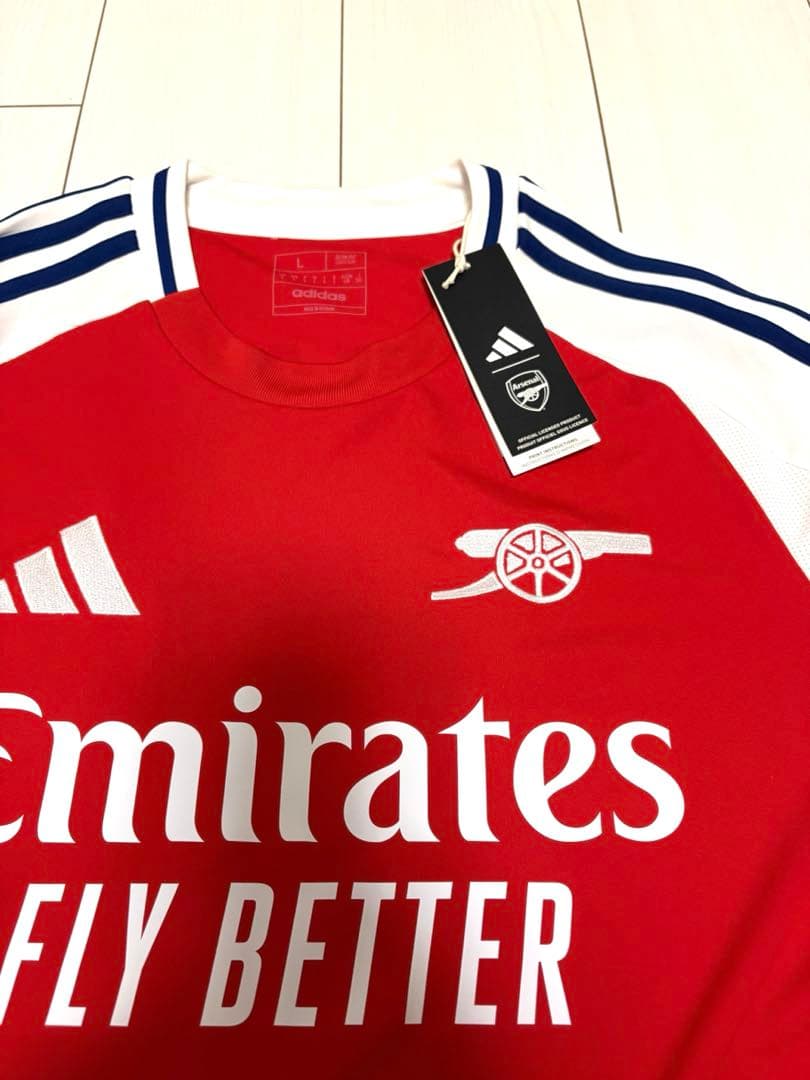 【現地購入 新品】アーセナル2024年モデル マルティン・ウーデゴール Lサイズ