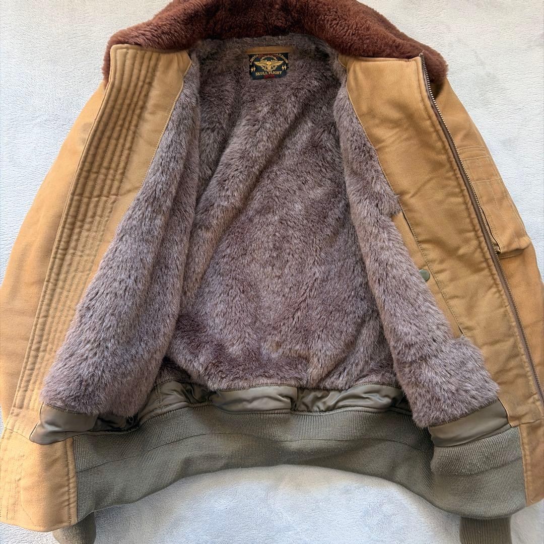 SKULL FLIGHT B-15A フライトジャケット サイズ38