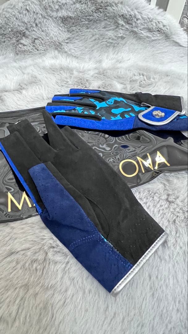 MARK & LONA ゴルフグローブ レディース　両手用　ネイルカット